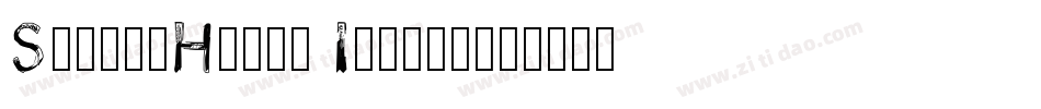 SketchHeavy Italic字体转换
